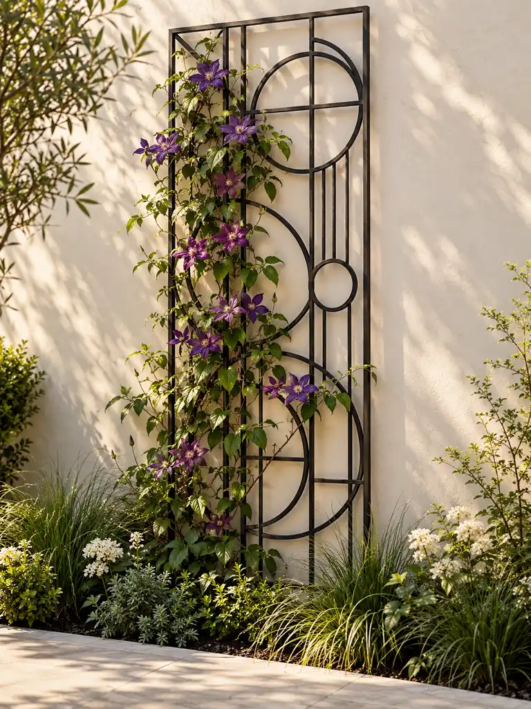 45 Inspiring Trellis Panels Ideas for Gardening for a Dreamy Outdoor Space - image 15