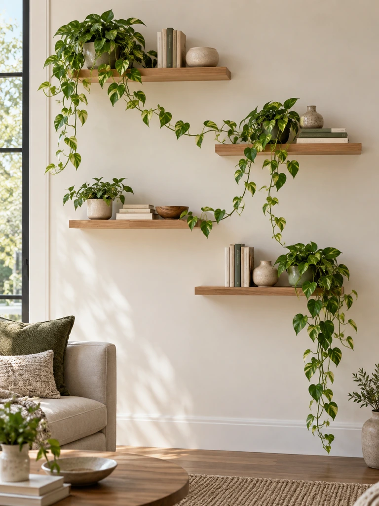 45 Creative Pothos Wall Decor Ideas for Indoor Spaces - image 16