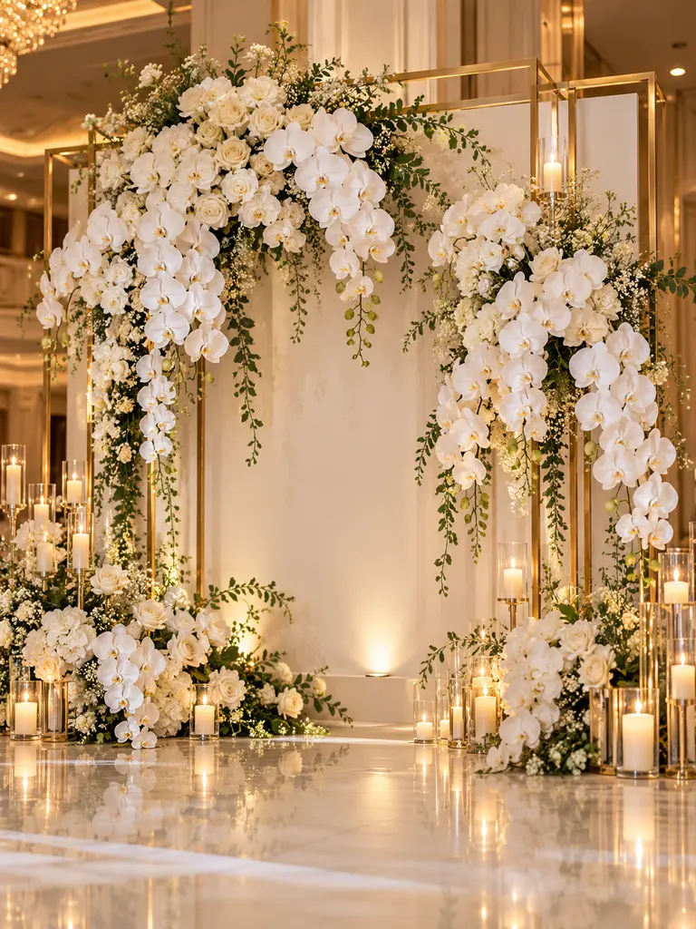 45 Stunning Indoor Wedding Backdrop Ideas That Look Absolutely Luxurious - image 17