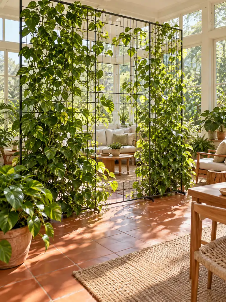 45 Unique Indoor Pothos Climbing Ideas for a Dreamy Green Home - image 17