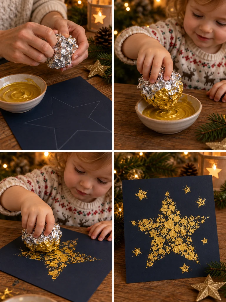 23 Toddler Christmas Card Craft Ideas That Are Cute and Easy to Make - image 18