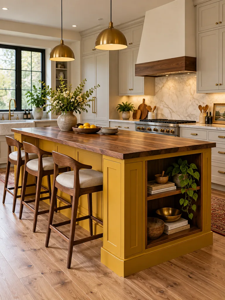45 Colorful Kitchen Island Ideas That Bring Personality Into Your Home - image 19