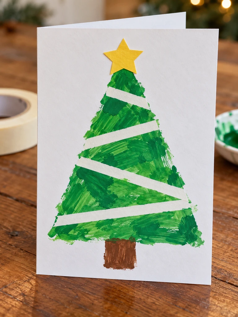 23 Toddler Christmas Card Craft Ideas That Are Cute and Easy to Make - image 19