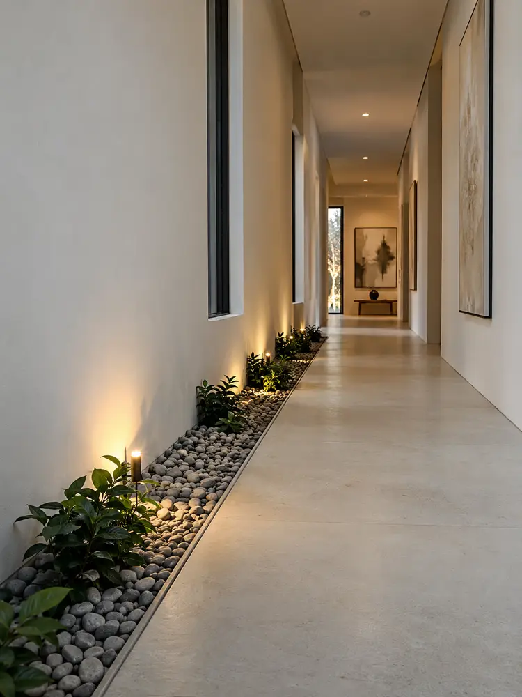46 Beautiful Indoor Pebble Garden Ideas for Modern Homes - image 19