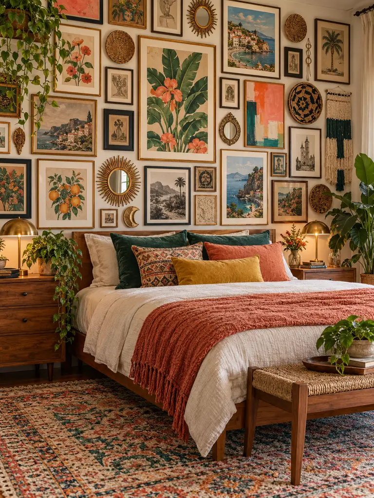 45 Boho Colorful Bedroom Ideas for a Vibrant Cozy Space - image 20
