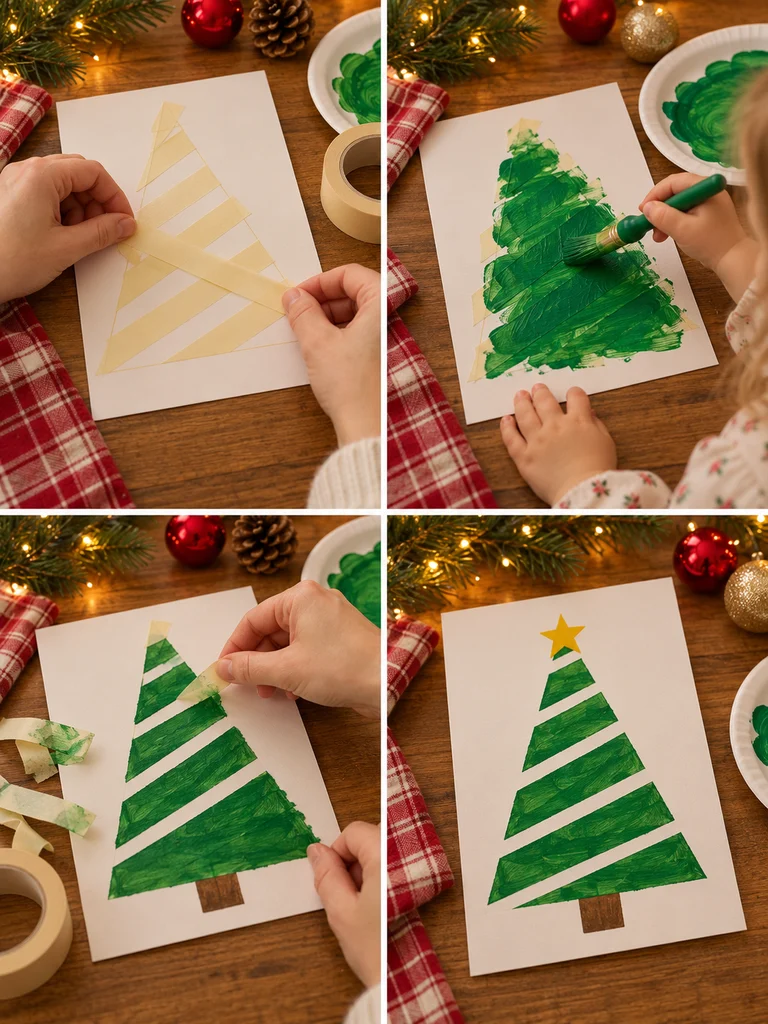 23 Toddler Christmas Card Craft Ideas That Are Cute and Easy to Make - image 20