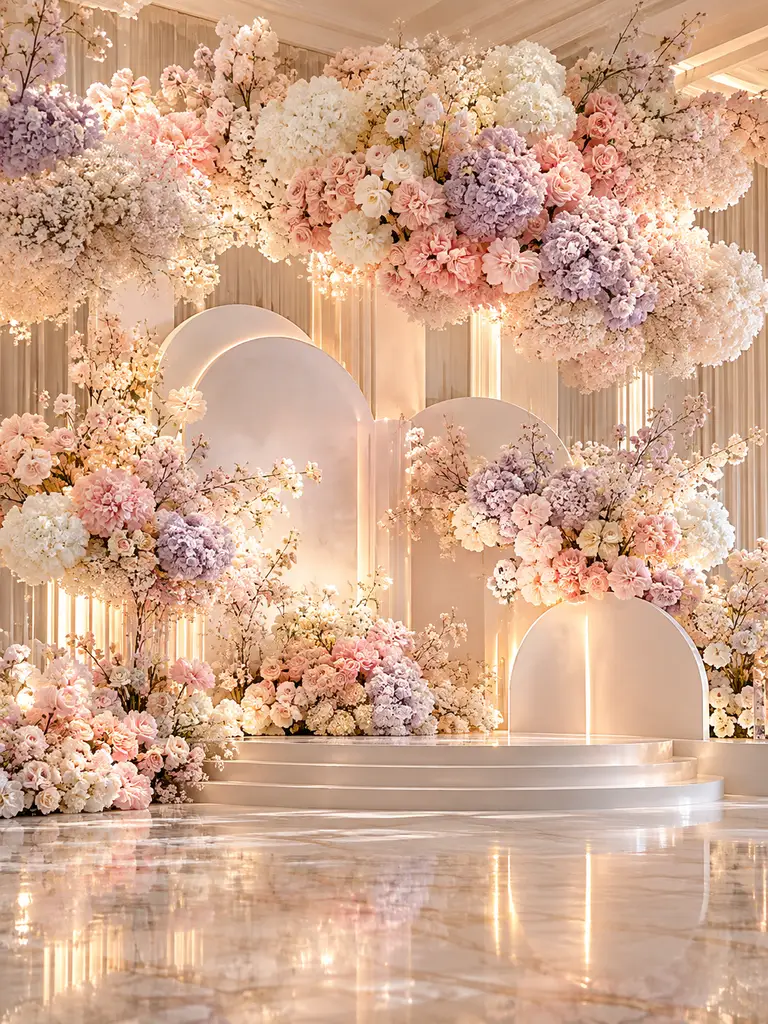 45 Stunning Indoor Wedding Backdrop Ideas That Look Absolutely Luxurious - image 20