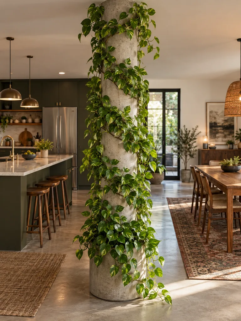 45 Creative Pothos Wall Decor Ideas for Indoor Spaces - image 21
