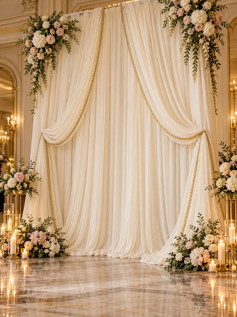 45 Stunning Indoor Wedding Backdrop Ideas That Look Absolutely Luxurious - image 21