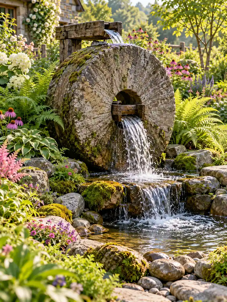 45 Beautiful Outdoor Waterfall Fountain Ideas for Gardens and Patios - image 21