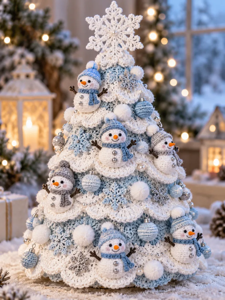 23 Crochet Christmas Tree Ideas for Festive Home Decor - image 23