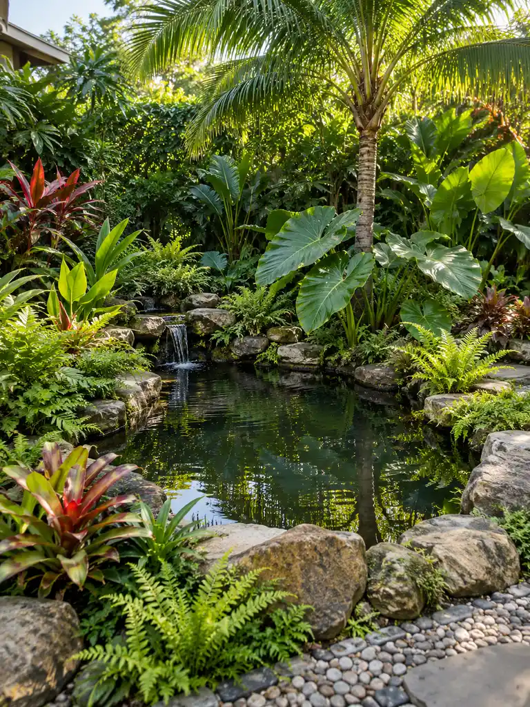 45 Small Tropical Garden Ideas That Make Your Yard Feel Like a Resort - image 23