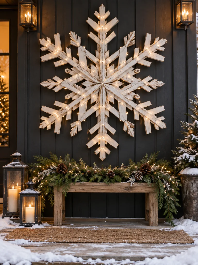 23 Easy DIY Outdoor Wooden Christmas Decor Ideas for a Festive Yard - image 23