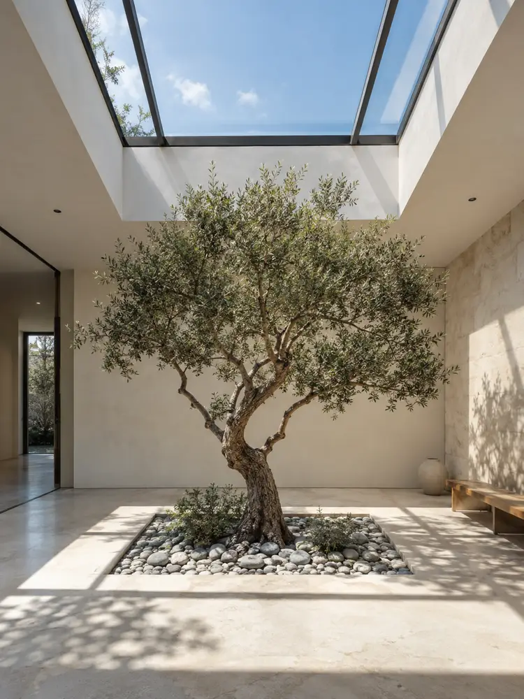 46 Beautiful Indoor Pebble Garden Ideas for Modern Homes - image 23