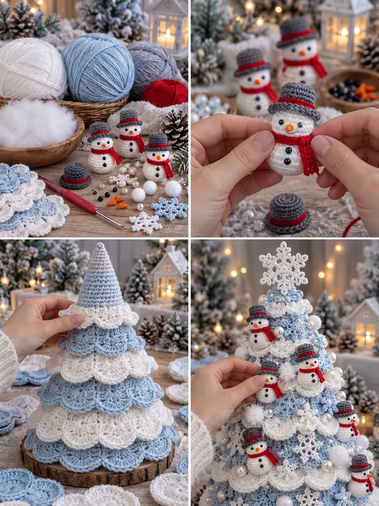 23 Crochet Christmas Tree Ideas for Festive Home Decor - image 24
