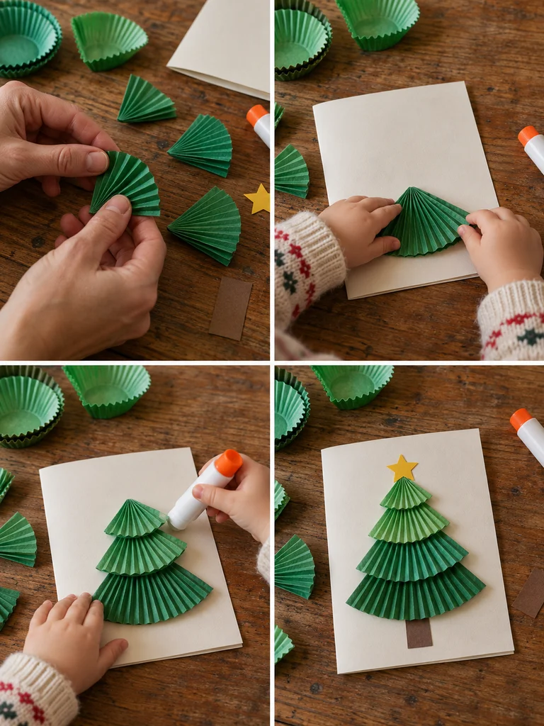 23 Toddler Christmas Card Craft Ideas That Are Cute and Easy to Make - image 24