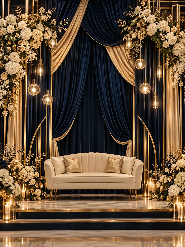 45 Stunning Indoor Wedding Backdrop Ideas That Look Absolutely Luxurious - image 24