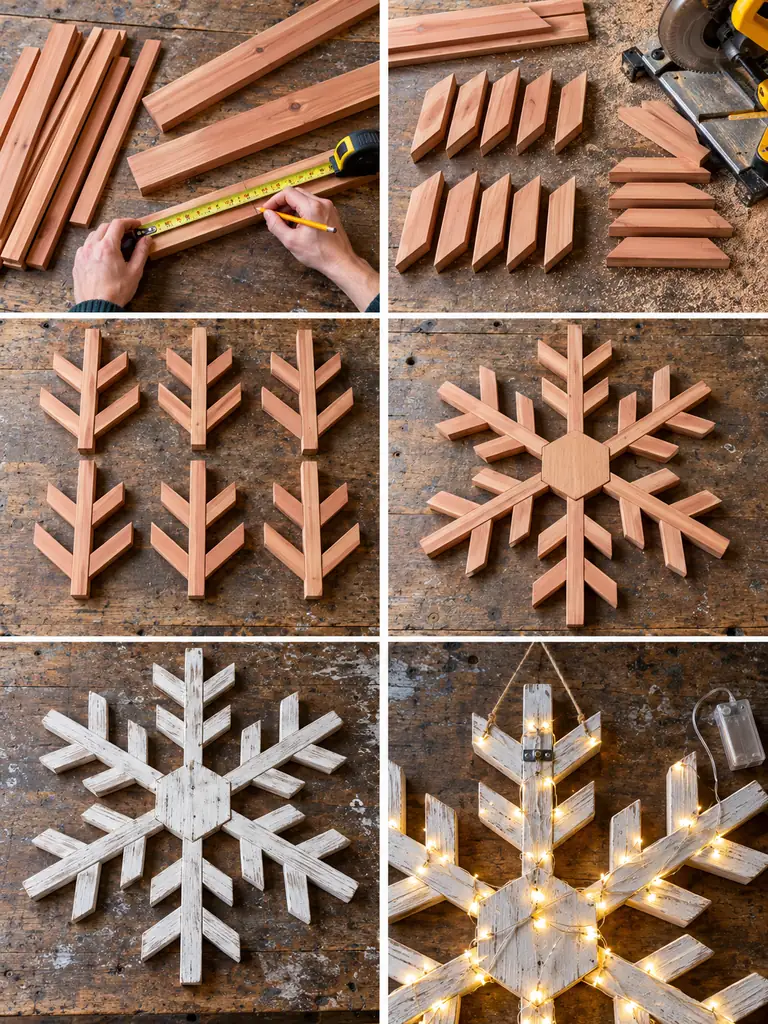 23 Easy DIY Outdoor Wooden Christmas Decor Ideas for a Festive Yard - image 24