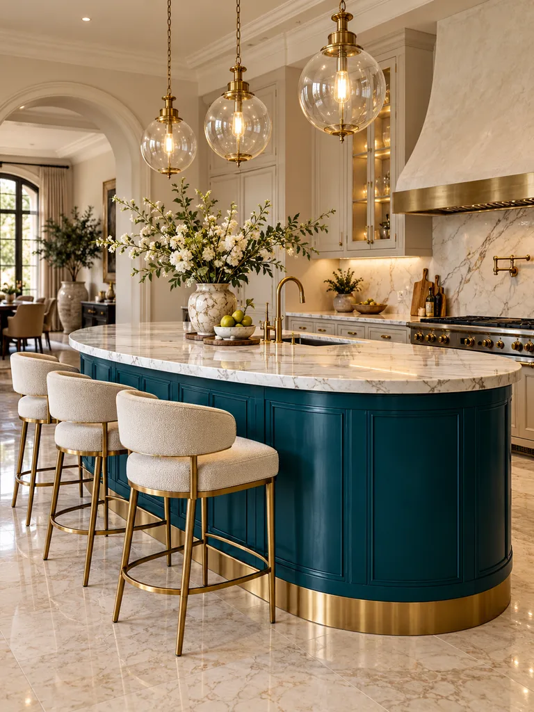 45 Colorful Kitchen Island Ideas That Bring Personality Into Your Home - image 25