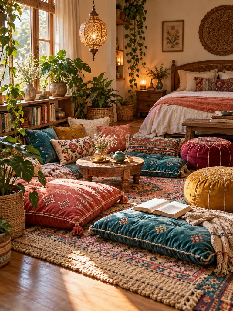45 Boho Colorful Bedroom Ideas for a Vibrant Cozy Space - image 25