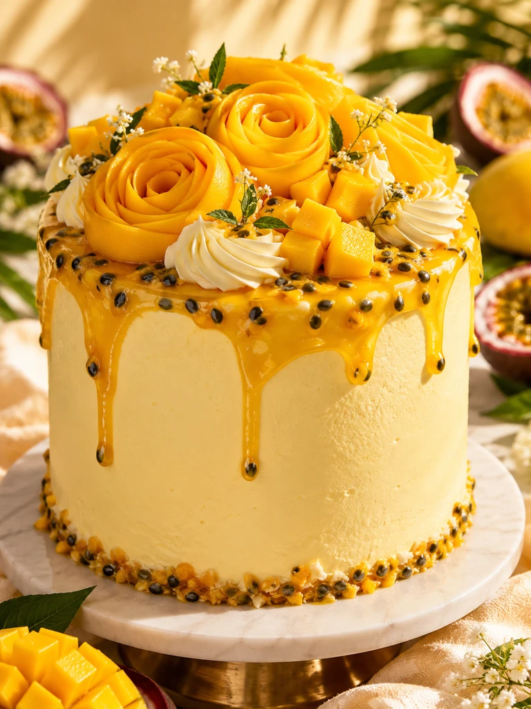 23 Eggless Fresh Fruit Cake Ideas for Birthdays and Special Occasions - image 25
