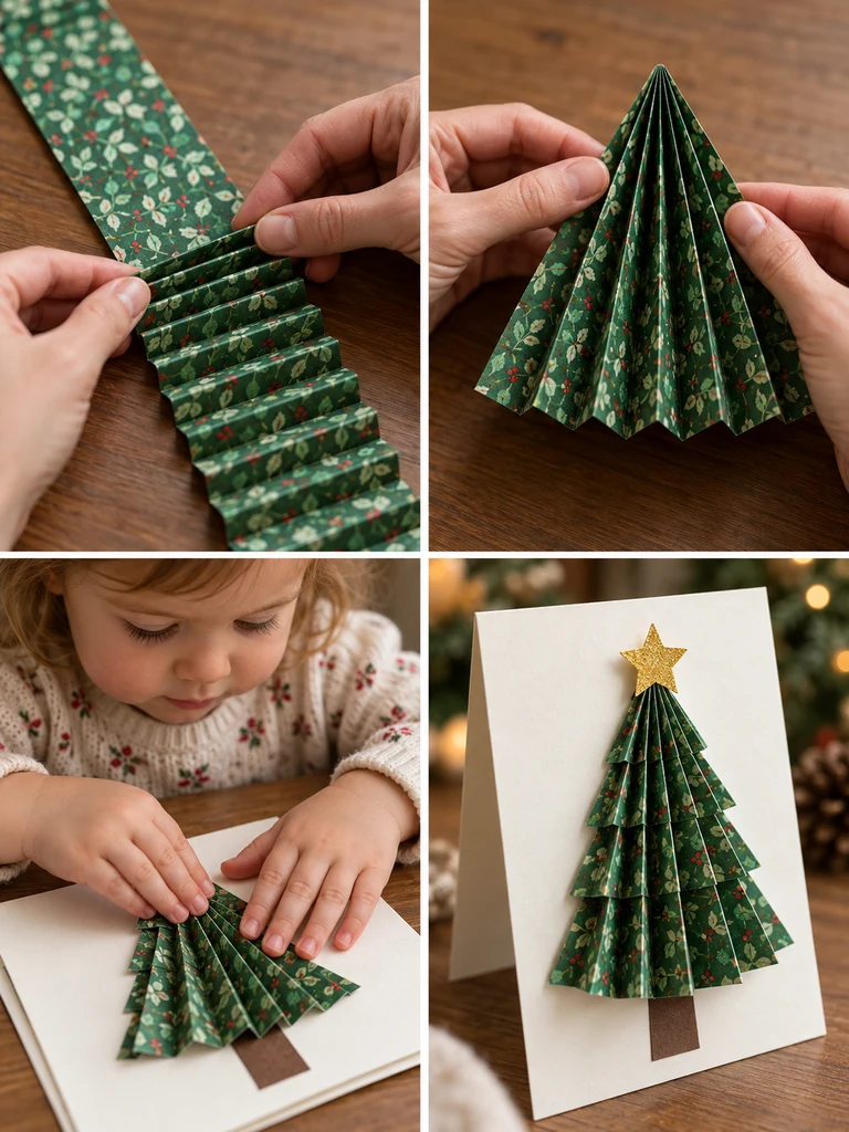 23 Toddler Christmas Card Craft Ideas That Are Cute and Easy to Make - image 26