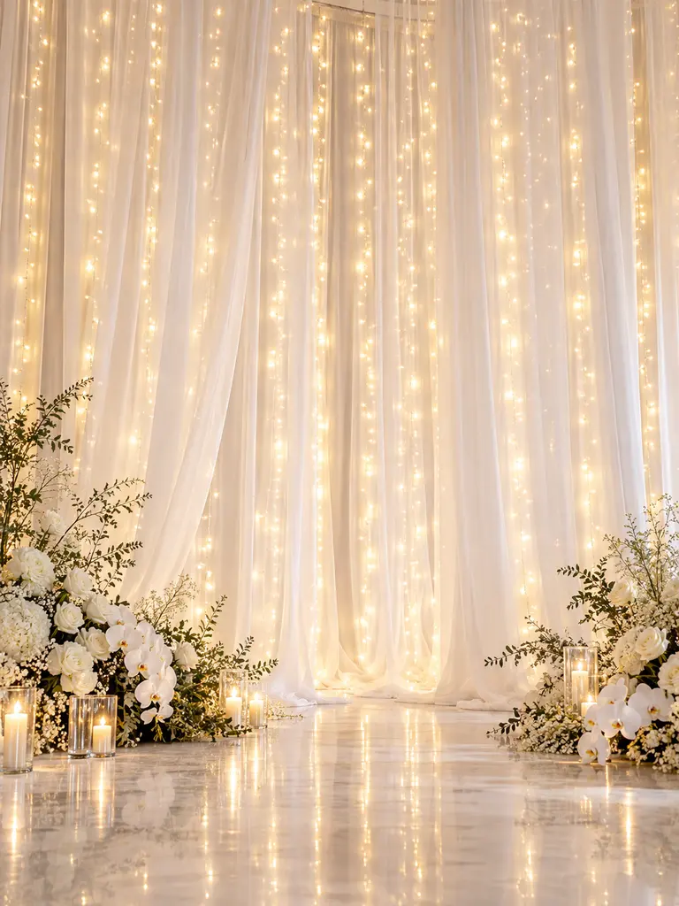 45 Stunning Indoor Wedding Backdrop Ideas That Look Absolutely Luxurious - image 26