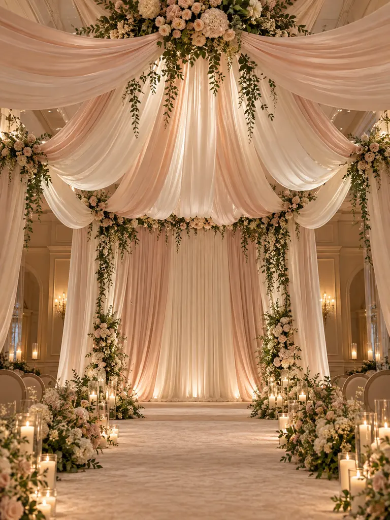 45 Stunning Indoor Wedding Backdrop Ideas That Look Absolutely Luxurious - image 27