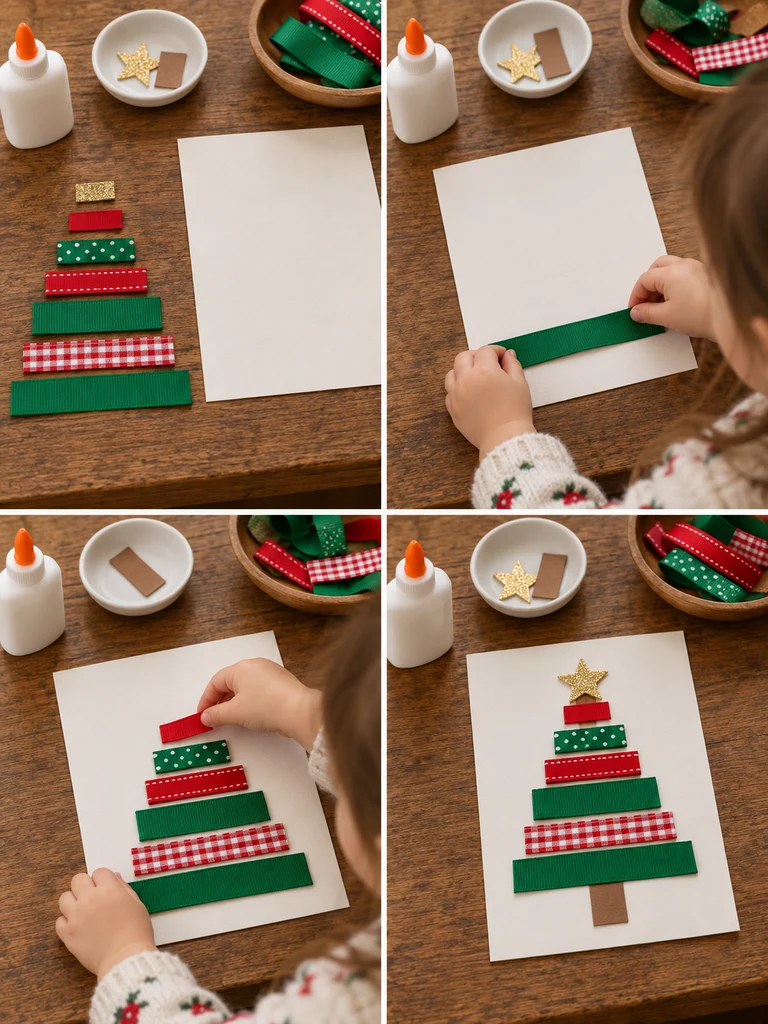 23 Toddler Christmas Card Craft Ideas That Are Cute and Easy to Make - image 28