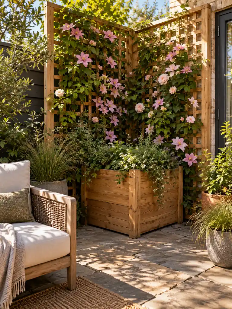 45 Inspiring Trellis Panels Ideas for Gardening for a Dreamy Outdoor Space - image 29