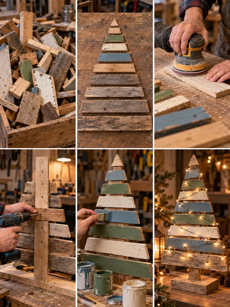 23 Easy DIY Outdoor Wooden Christmas Decor Ideas for a Festive Yard - image 30