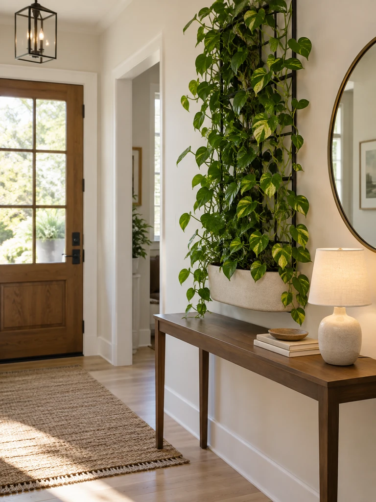 45 Creative Pothos Wall Decor Ideas for Indoor Spaces - image 30