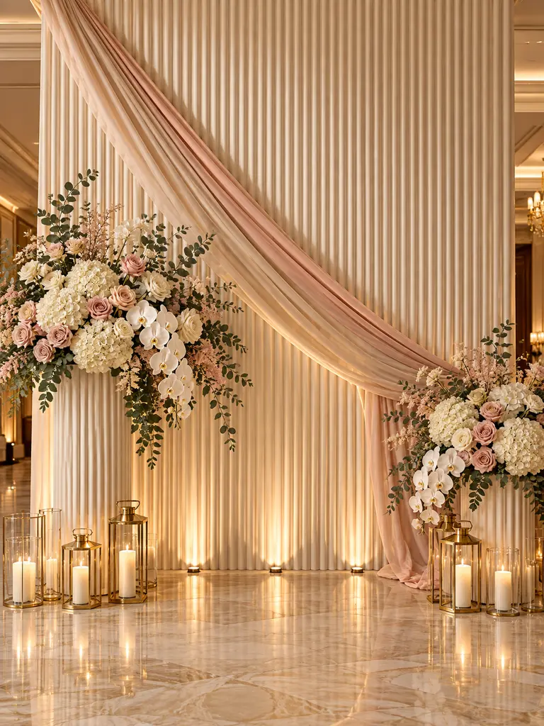 45 Stunning Indoor Wedding Backdrop Ideas That Look Absolutely Luxurious - image 31