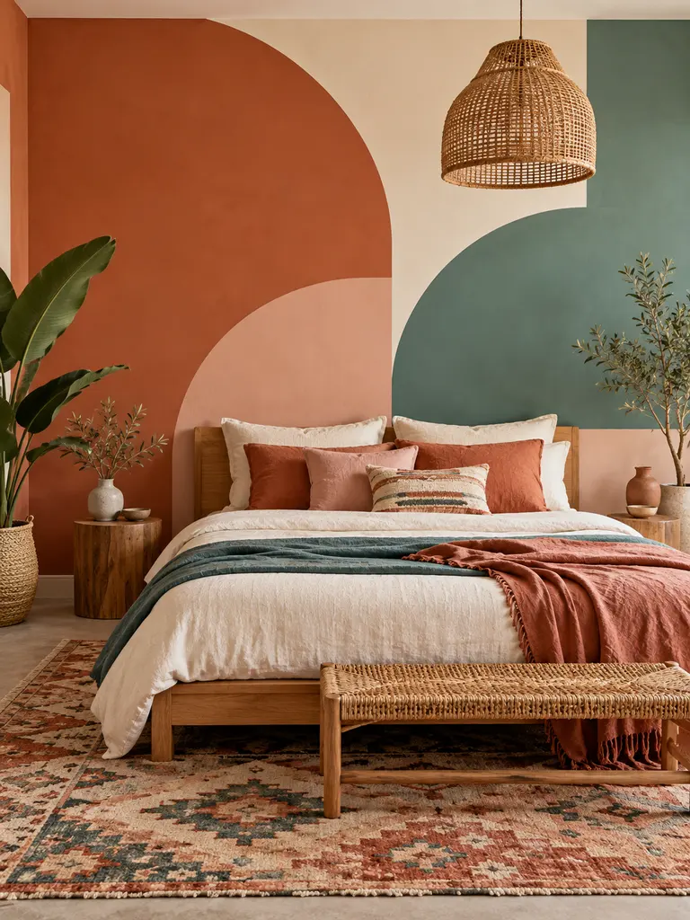 45 Boho Colorful Bedroom Ideas for a Vibrant Cozy Space - image 32