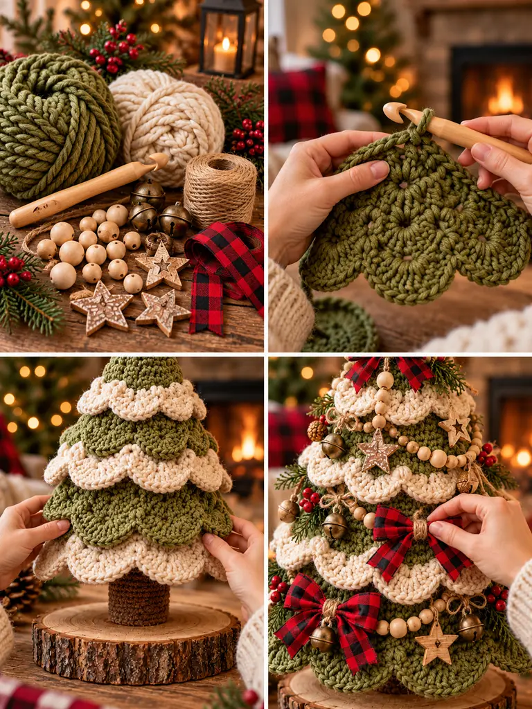 23 Crochet Christmas Tree Ideas for Festive Home Decor - image 32