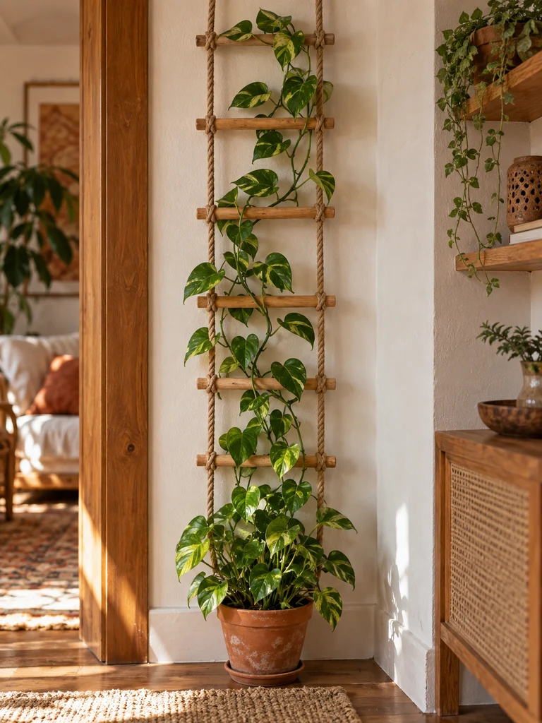 45 Creative Pothos Wall Decor Ideas for Indoor Spaces - image 32