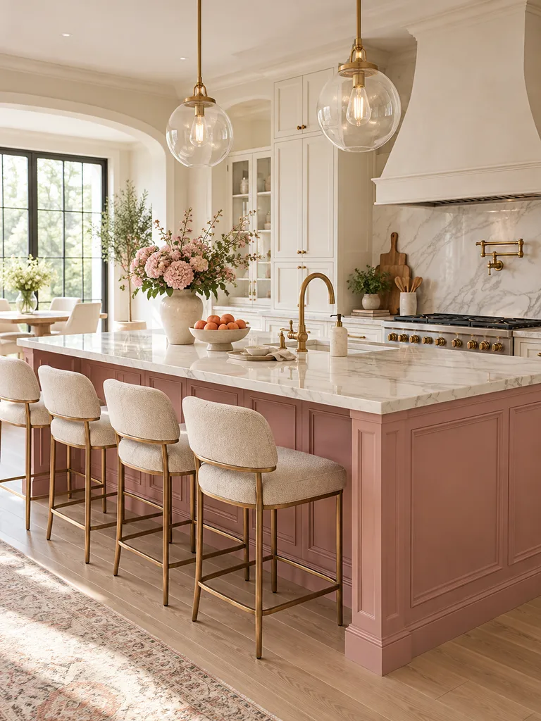 45 Colorful Kitchen Island Ideas That Bring Personality Into Your Home - image 33