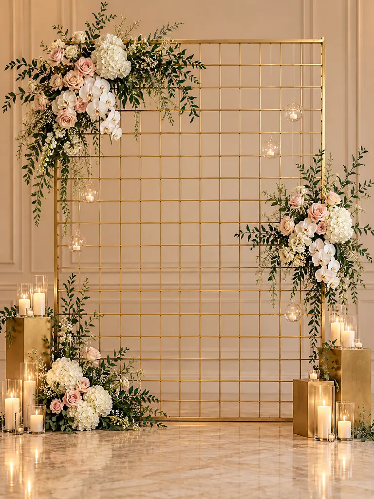 45 Stunning Indoor Wedding Backdrop Ideas That Look Absolutely Luxurious - image 33