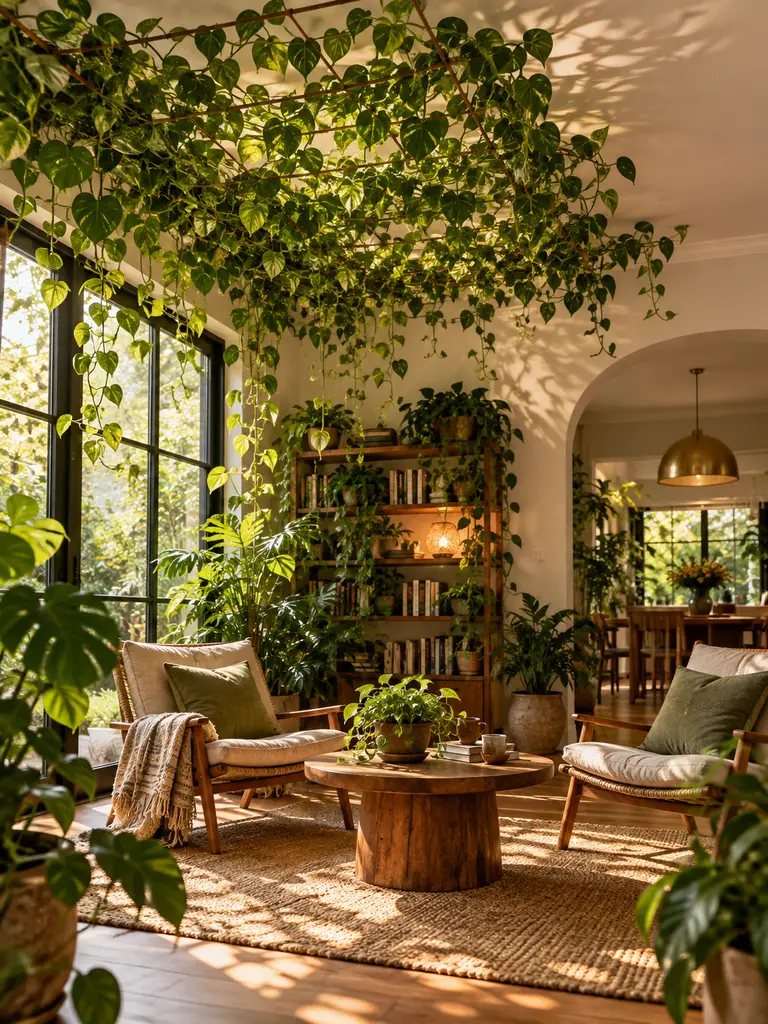 45 Unique Indoor Pothos Climbing Ideas for a Dreamy Green Home - image 33