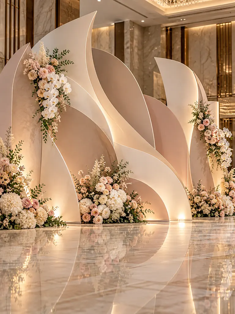 45 Stunning Indoor Wedding Backdrop Ideas That Look Absolutely Luxurious - image 34