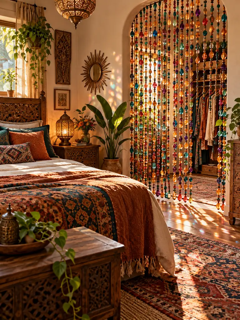 45 Boho Colorful Bedroom Ideas for a Vibrant Cozy Space - image 35