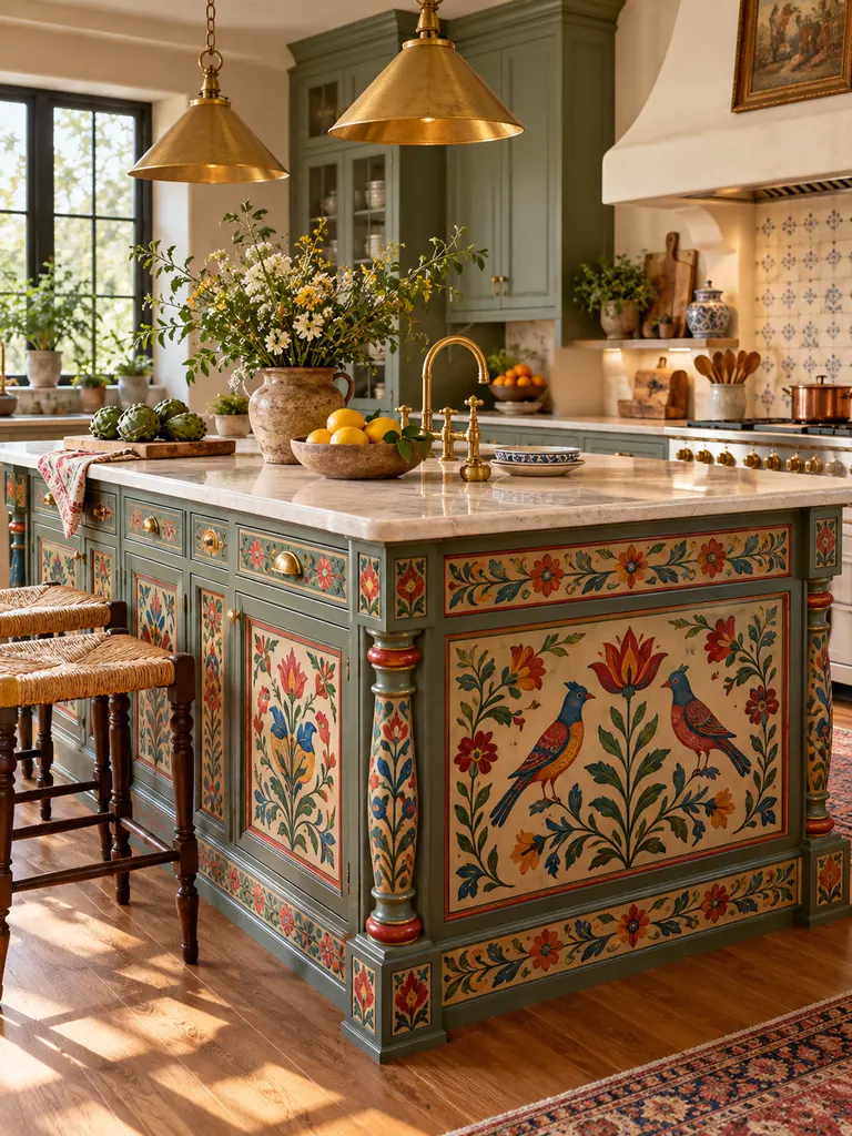 45 Colorful Kitchen Island Ideas That Bring Personality Into Your Home - image 36