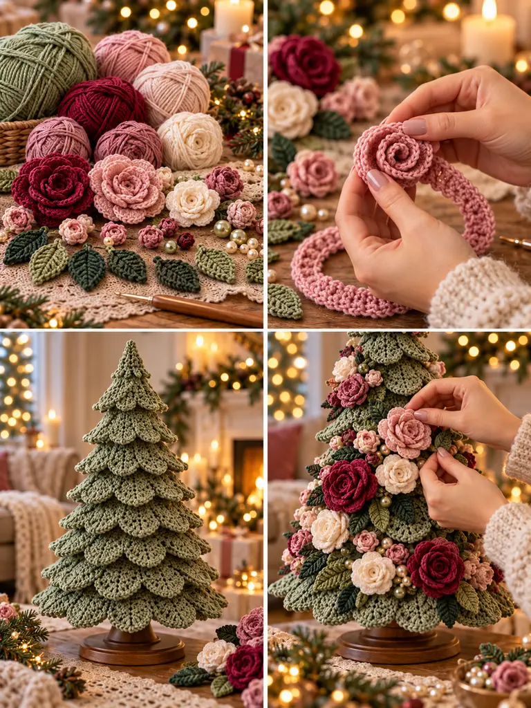23 Crochet Christmas Tree Ideas for Festive Home Decor - image 36