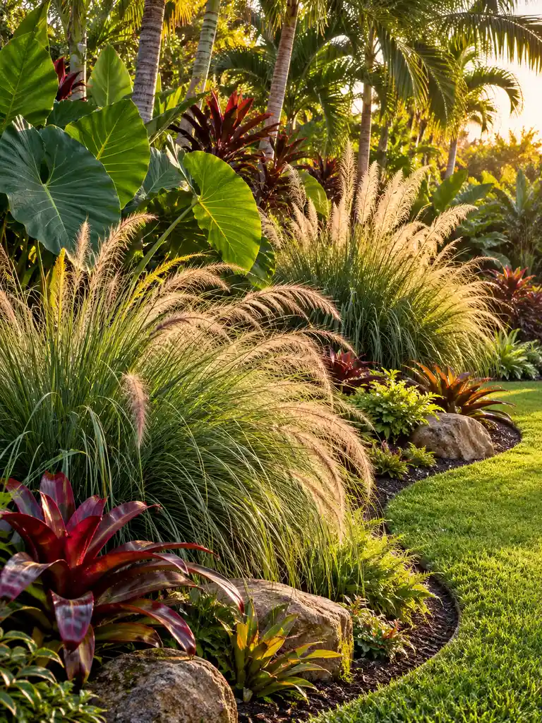 45 Small Tropical Garden Ideas That Make Your Yard Feel Like a Resort - image 36