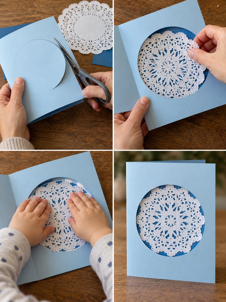 23 Toddler Christmas Card Craft Ideas That Are Cute and Easy to Make - image 36