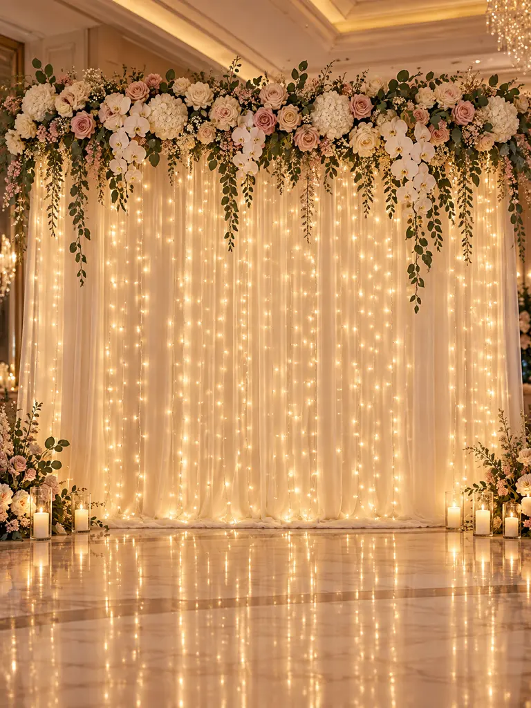 45 Stunning Indoor Wedding Backdrop Ideas That Look Absolutely Luxurious - image 36
