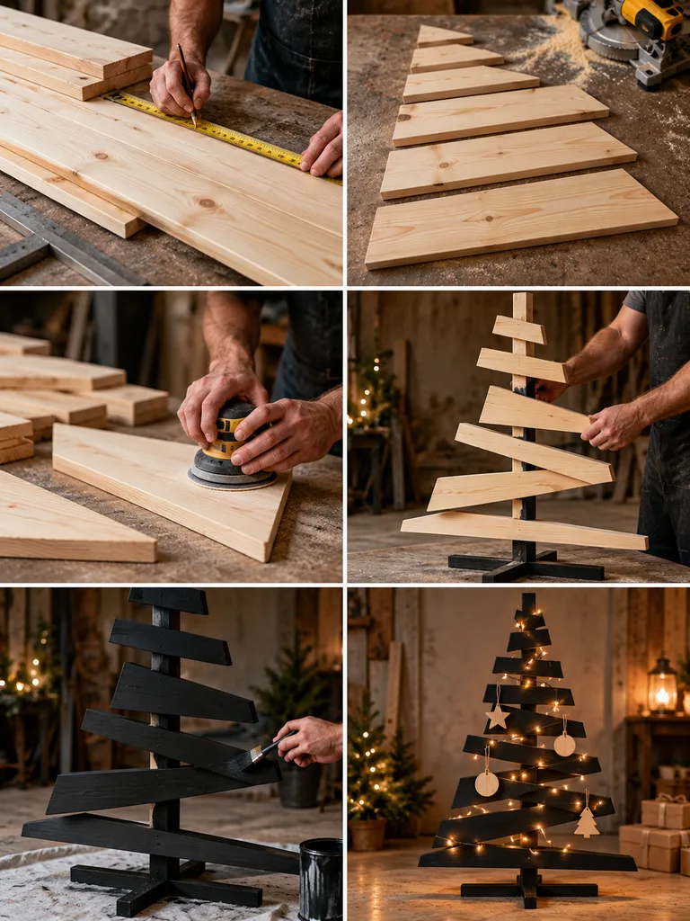 23 Easy DIY Outdoor Wooden Christmas Decor Ideas for a Festive Yard - image 36