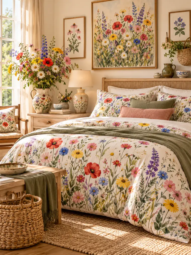 45 Boho Colorful Bedroom Ideas for a Vibrant Cozy Space - image 37