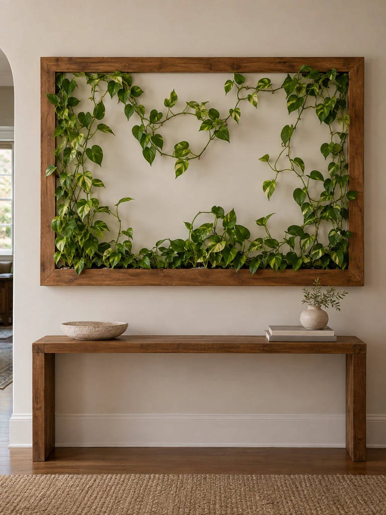 45 Creative Pothos Wall Decor Ideas for Indoor Spaces - image 37