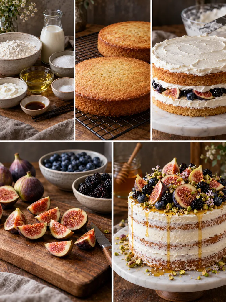 23 Eggless Fresh Fruit Cake Ideas for Birthdays and Special Occasions - image 38